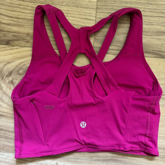Lululemon Stash It Bra in Ripened Raspberry. - Picture 8 of 16